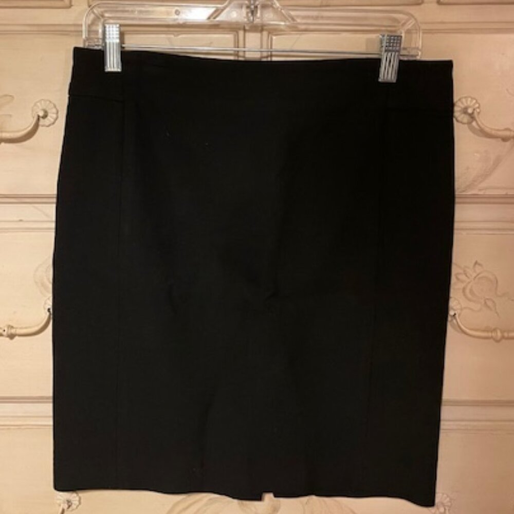 Loft Black Petite Pencil Skirt
